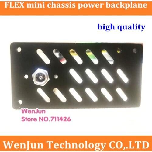 High Quality black FLEX Power baffle small chassis backplane DC-ATX Power Barrier protect baffle with screw