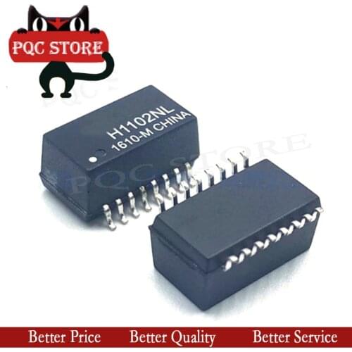 10pcs H1102NL LAN discrete transformer module H1102 SOP-16