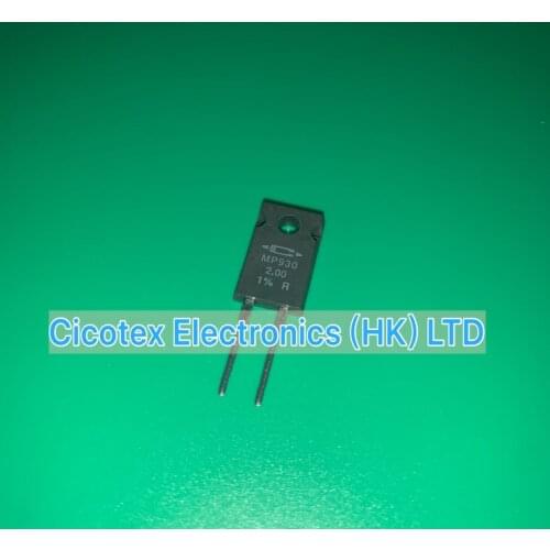 2pcs/lot MP930-2.00-1% TO220F MP930 2.00 1% RES 2 OHM 30W 1.0% TO-220 MP9302.001