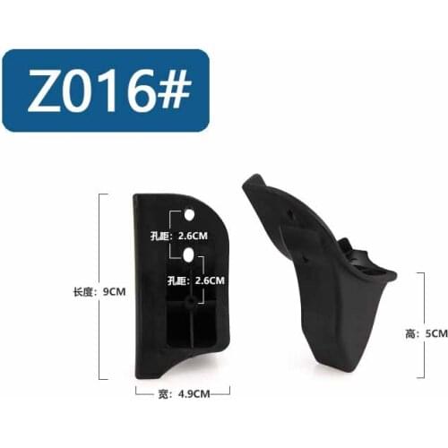 Luggage accessories front plastic foot accessories foot spike avoid friction and damage replace foot spikes foot pad accessories