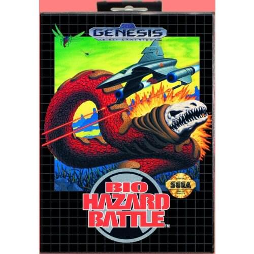 Bio hazard battle 16 Bit MD Game Card Include Retail Box For Sega Genesis & Mega Drive