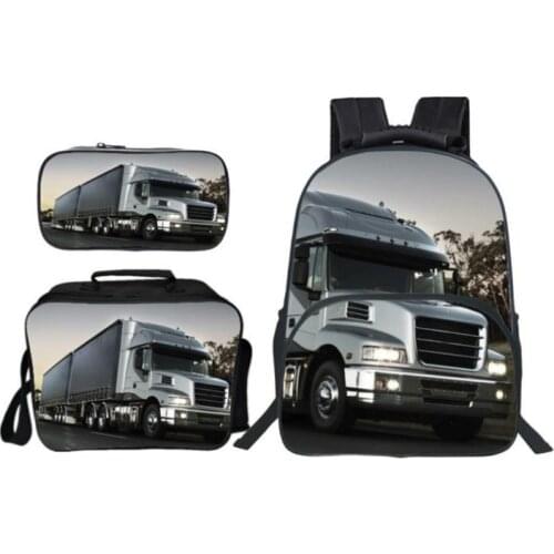 Cartoon Car Anime Prints Cartoon School Bags for Boys Childrens Large Backpack Kids Primary Schoolbag Mochila Bagpack