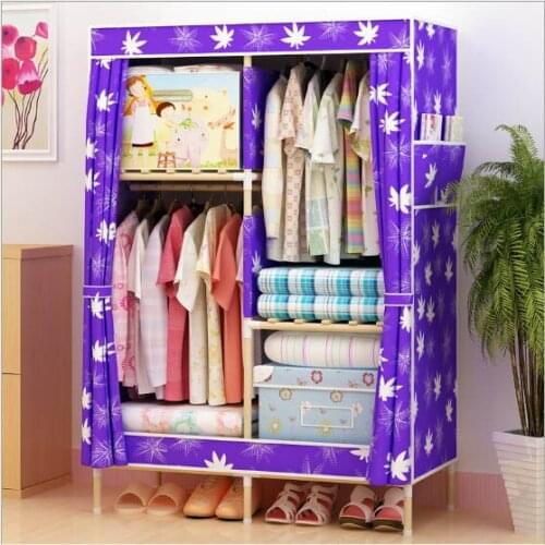 Factory Price Solid Wood Wardrobe length 100 cm