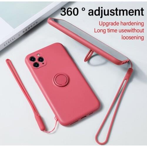 Caps For Iphone 11 X 7 8 6 6s 10 Pro 8plus 11pro XR X SE 2020 Plus Max Case Coque Funda Cover Stand Finger Ring Bracket Cover