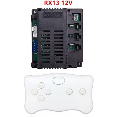 RX13 12V 2.4G Bluetooth Remote Control and Receiver for Kids Ride On Toys with smooth start function