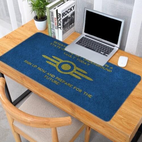 Fallout Gamer Keyboard Pad Mouse Mat Gamers Accessories Kawaii Gaming Accessories Marihuanna Cogollos PC Gamer Cabinet Rug Mice