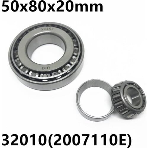 Taper Roller bearing 32010 2007110E 50x80x20 mm High quality