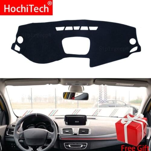 Car Dashboard Avoid Light Pad Instrument Platform Desk Cover Mats Carpets for Renault Megane 3 III MK3 2008 - 2015 Coupe CC GT