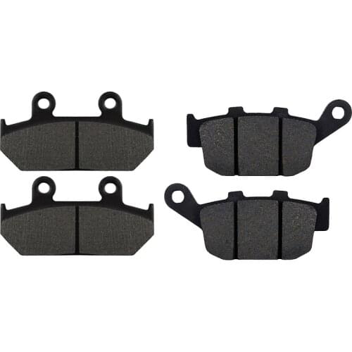 Motorcycle Front and Rear Brake Pads for HONDA NX650 NX 650 Dominator 1992-1996 XRV650 XRV 650 Africa Twin 650 1988 1989