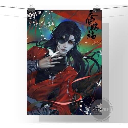Anime Heaven Officials Blessing Poster Pictures Home Manga Decoration Paintings Canvas HD Prints Wall Art Modular Living Room