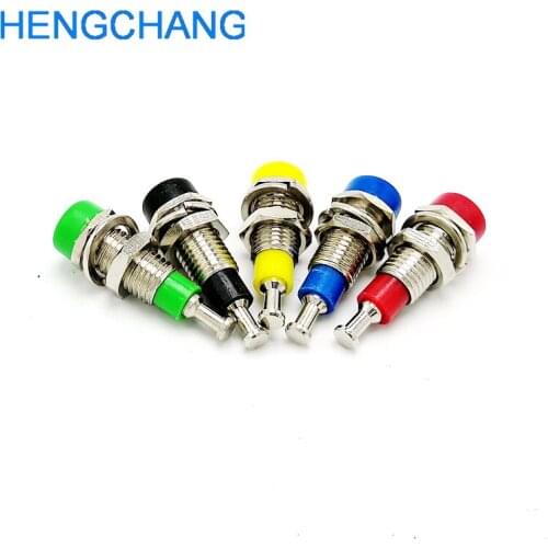 10pcs 2mm banana plug socket Connector for Panel mounting 5color