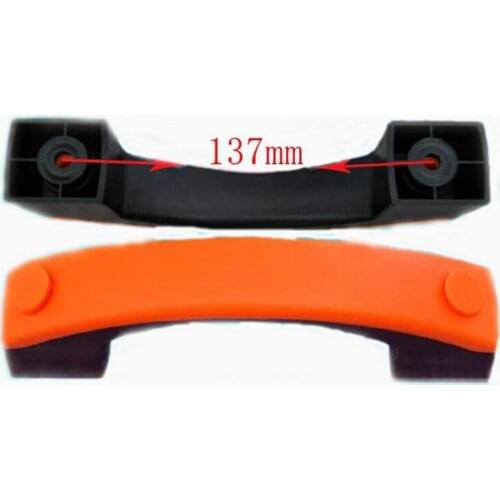 1pcs welder handle plastic orange welder handle double color hole spacing 137mm