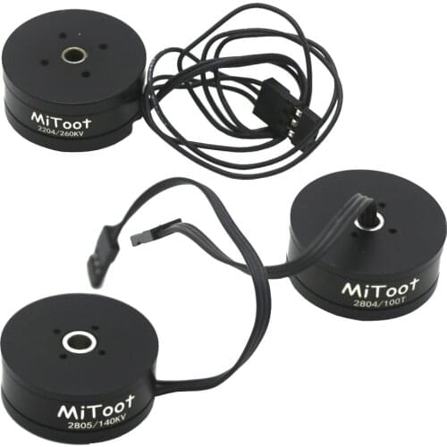 2204 260KV/2804 100KV/2805 140KV Brushless Gimbal Motor For Gopro CNC/Digital Camera Mount/ FPV Drone