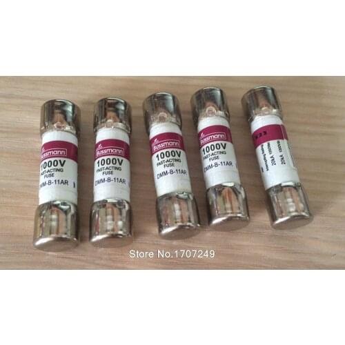5 Pcs BUSS DMM-B-11A 1000V 11A Ceramic Fuse AMP for FLUKE Multimeter