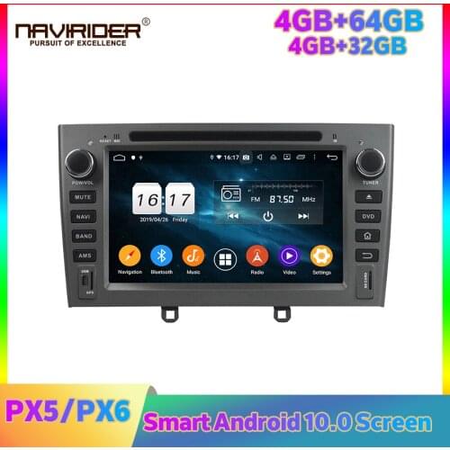 PX5 PX6 2din Car Radio Stereo Android Player For PEUGEOT 408 2007 2010 Carplay Head Unit Auto Multimedia GPS Navigation