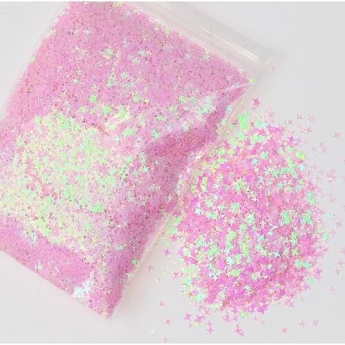 Four Point Star Shaped Glitters | 50g bags | High Quality Glitters Prefect for Crafting - Tumbler - Resin Glitter Supplier EWR8