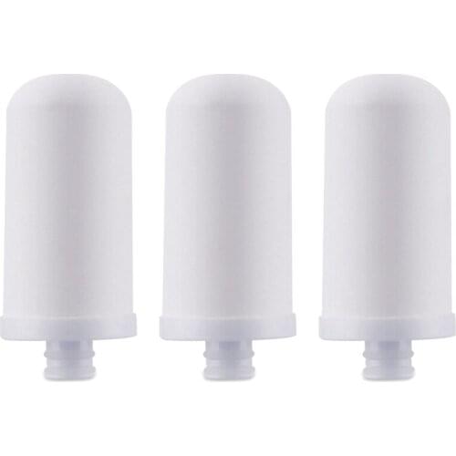 EAS-3Pcs/Set Faucet Water Purifier Filter Elements Filter Water Filter Pitcher Remove Fluoride, Lead, Microplastics for Home