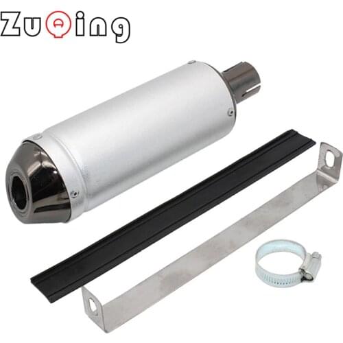 28mm Motorcycle Exhaust Muffler Pipe Clamp Pipe Escape Moto 110 125cc 150cc PIT PRO Quad Bike Dirt ATV kayo BSE Scooter ATV