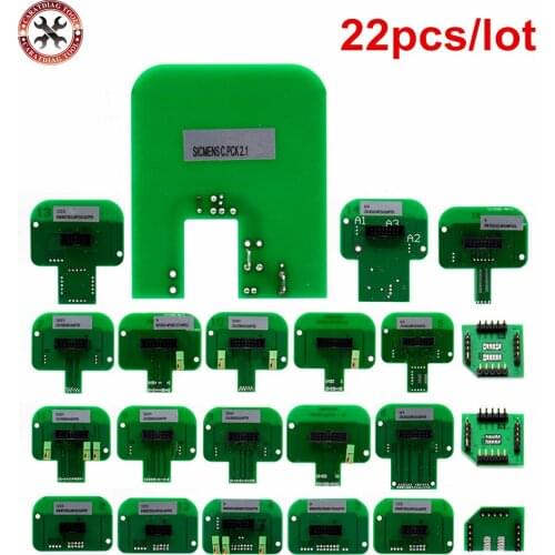 Newest BDM Probe Adapters Full Set with LED BDM Frame with Mesh 4 Probe Pen for FGTECH BDM100 Free Shipping