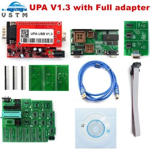 New Arrival 2021 UPA Usb Programmer Car Diagnostic-tool UPA-USB ECU Programmer UPA USB V1.3 With Full Adapter