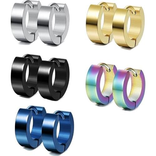 New Fashion Stainless Steel Minimalist Ear Clips For Women Man Without Piercing Ear Ornaments Wedding Earrings Jewelry