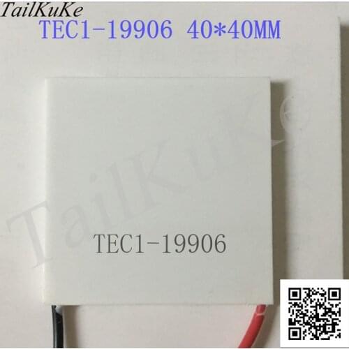 Semiconductor Refrigeration Chip, TEC1-19906, 40*40mm, 24V, 6A, High Power Refrigeration Device, Medical Refrigeration