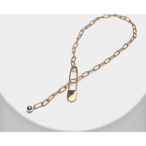 Amorita boutique Simple paper clip necklace