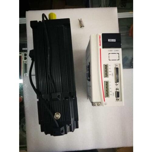 1.2Degree 110mm 3phase close-loop stepper motor with brake YK3110EC220C1-S 20Nm(2857oz-in) shaft diameter 19mm with driver MS-L3