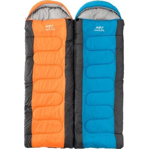 1PC Sleeping Bag Mummy White Duck Down Thermal Single Adult Sleeping Bag Lock Temperature Winter Outdoor Camping Hiking Hot
