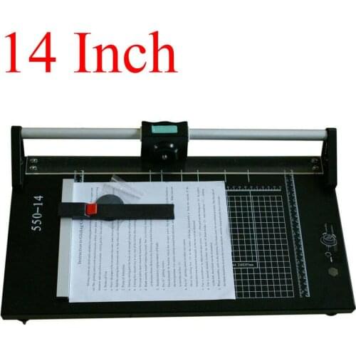 14" Precision Rotary Paper Trimmer Film Cutting Machine Sharp for Photo Paper Hand Tool Parts Cn(origin)