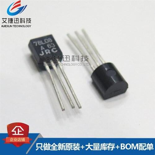 20Pcs NJM78L08A TO-92 IC 100 % New and original