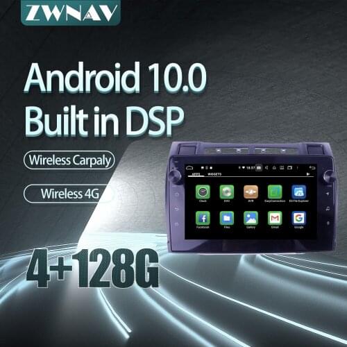 For Toyota Yaris 2005-2012 Car radio player Android 10 PX6 64GB GPS Navigation Multimedia Player Radio