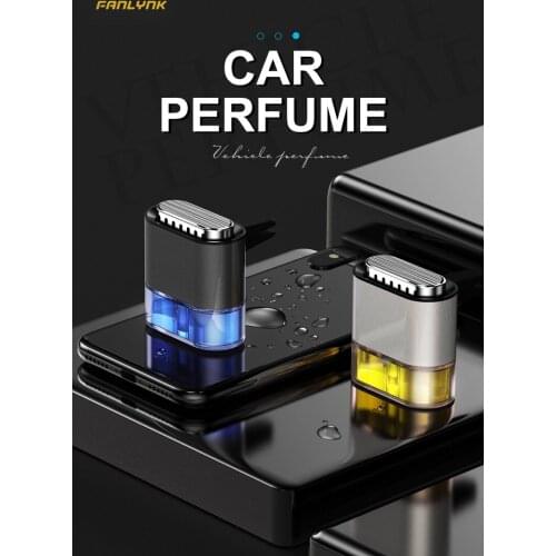 Fanlynk Car Air Outlet Freshener Diffuser Auto Perfume Aromatherapy Ions Cleaner Flavoring For Car Freshner Perfume