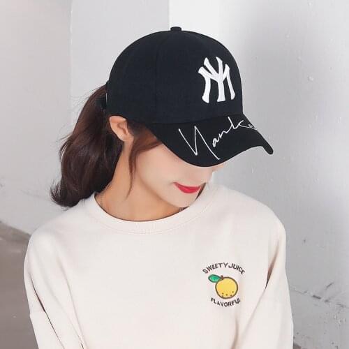Spring Letter Embroidery Fashion Womens Baseball Cap Summer High Quality Outdoor Travel Leisure Sun Mens Cap Hip Hop Hat