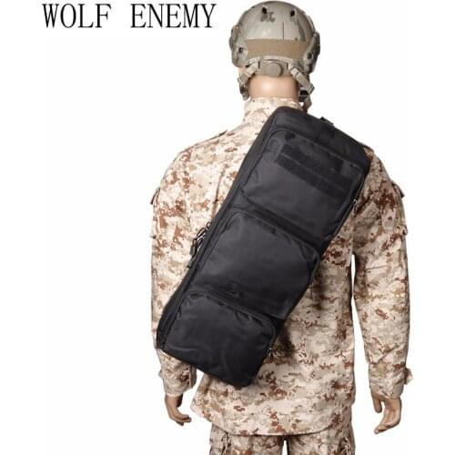 62cm/24.4'' Tactical Airsoft Rifle Backpack Hunting Shooting Gun Bag Military Army Rifle Case