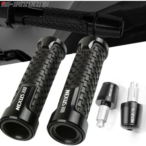 FOR PIAGGIO Nexus 300 NEXUS300 2008-2012 2011 2010 2009 Motorcycles 7/8"22mm Handlebar knobs Hand Grips Handle Bar End Cap Plug