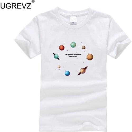 Boys t shirt Summer 2021 for Children Planet Short Sleeve Cotton Teenage Tops Clothing Kids t-shirt Girls tshirt 8 10 12 14 Year