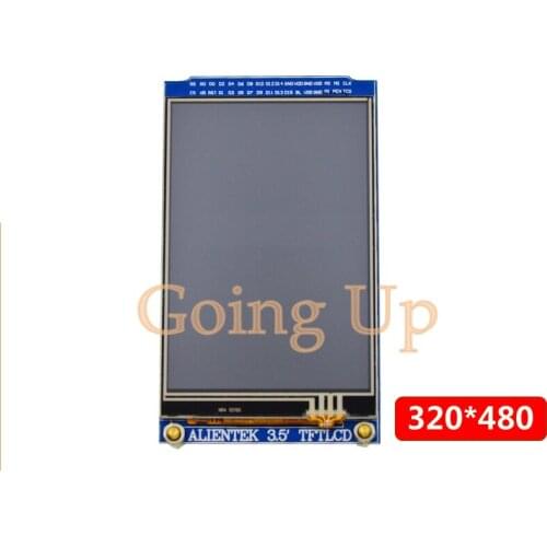 [MCU Screen: Resistance-Screen] 3.5 inch TFT LCD touch LCD-module is sent to STM32 development board to drive