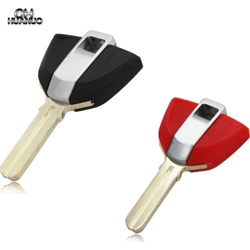 New Uncut transponder Key Blanks case shell fob for BMW K1300S K1300R K1200R 1200RT 1200GS red or black color