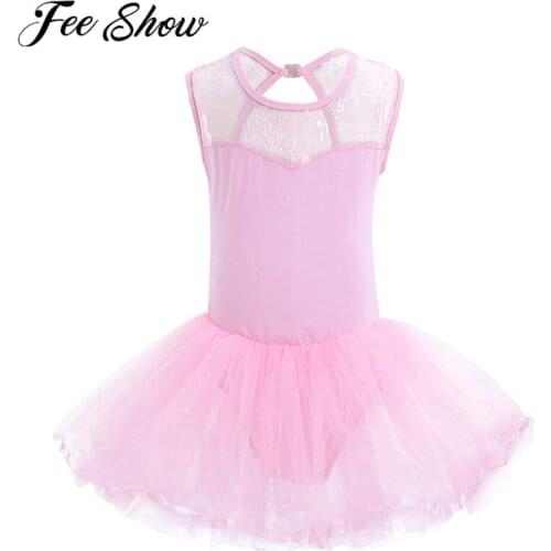 3-14 Years Toddler Girls Ballet Dress Athletic Dance Leotards Dress Ballet Gymnastics Leotards Acrobatics for Kids Dance Wear