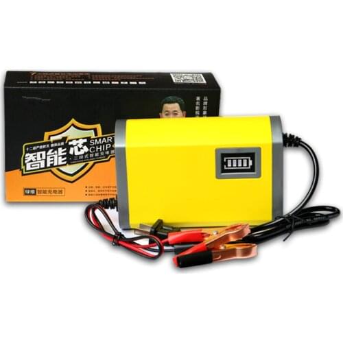 Full Automatic Car Battery Charger Battery Charger 12V -6ATruck Motorcycle Charger Motorcycle Battery Charger