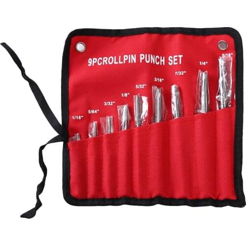 Professional Roll Pin Punch Set Hollow End Starter Punch Tool For Gunsmiths Jewelry And Watch Repair Handyman Tools
