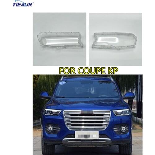Transparent Headlamp Lens Cover for COUPE Auto Car accessories Clear Shell Replacement