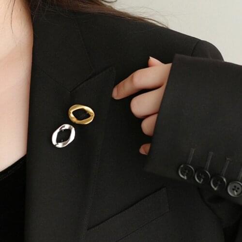 RHYSONG JEWELLERY Gold Brooches For Clothes