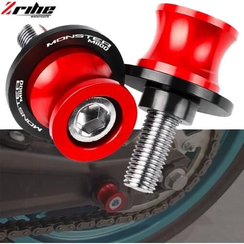 6MM 8MM Swingarm Arm Spool Sliders For DUCATI MONSTERM1100 MONSTER M1100 M 1100 2009-2020 Motorcycle Accessories Stand Screws