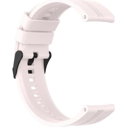 Replaceable Watchbands Silicone Material For Huawei Watch GT2 Pro Silicone Strap With Black Steel Buckle 22mm Waterproof Durable
