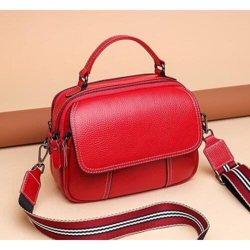100% Genuine Leather Handbags Women Bag Fashion Designer Cowhide Female Shoulder Bag New High Quality Ladies Crossbody Tote bags