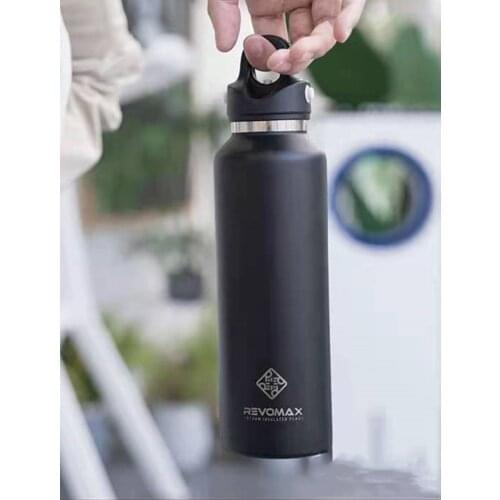 Revomax 12oz 20oz 32ozthermos Insulated Cup Vacuum Flasks Stainless Steel Thermal Bottle For Tea Coffee Thermocup Easy To Carry