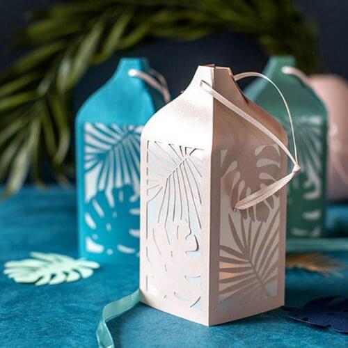 Tree Leaf Lantern Metal Cutting Dies Stencil Scrapbooking DIY Album Stamp Paper