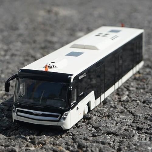 High quality 1:87 NZG COBUS 3000 Airport-Bus diecast ferry bus model for gift, collection